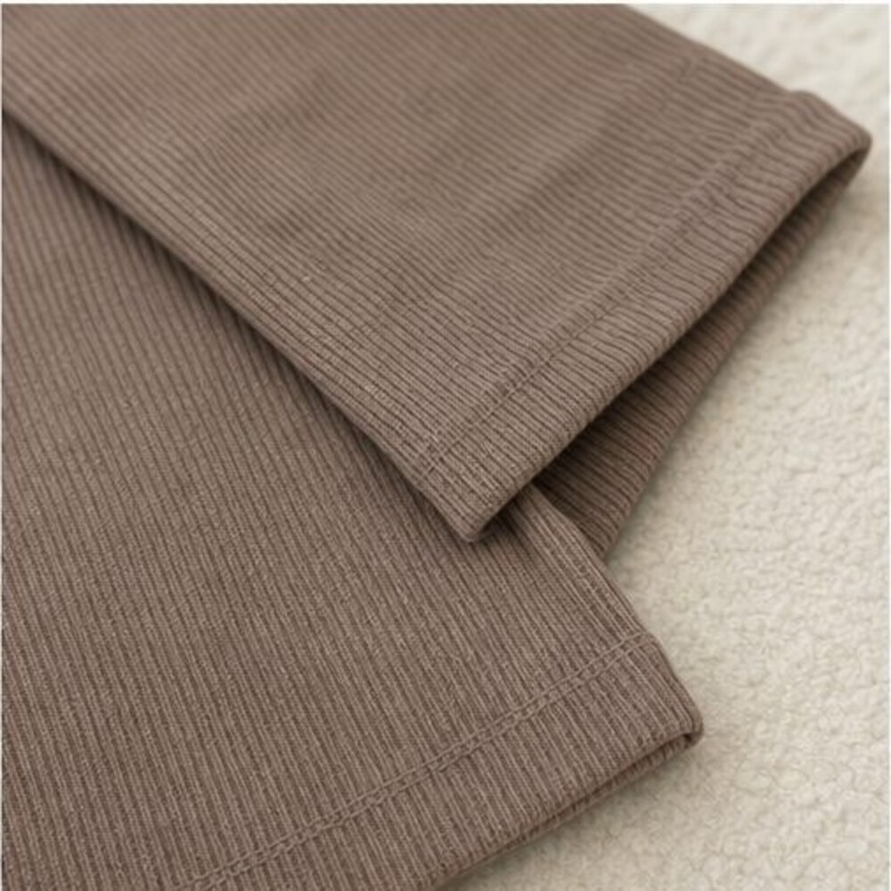 Taupe Wrap Blouse - Picture 5 of 6